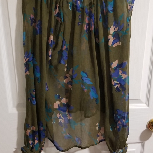 Fcuk floral chiffon blouse - Picture 3 of 3